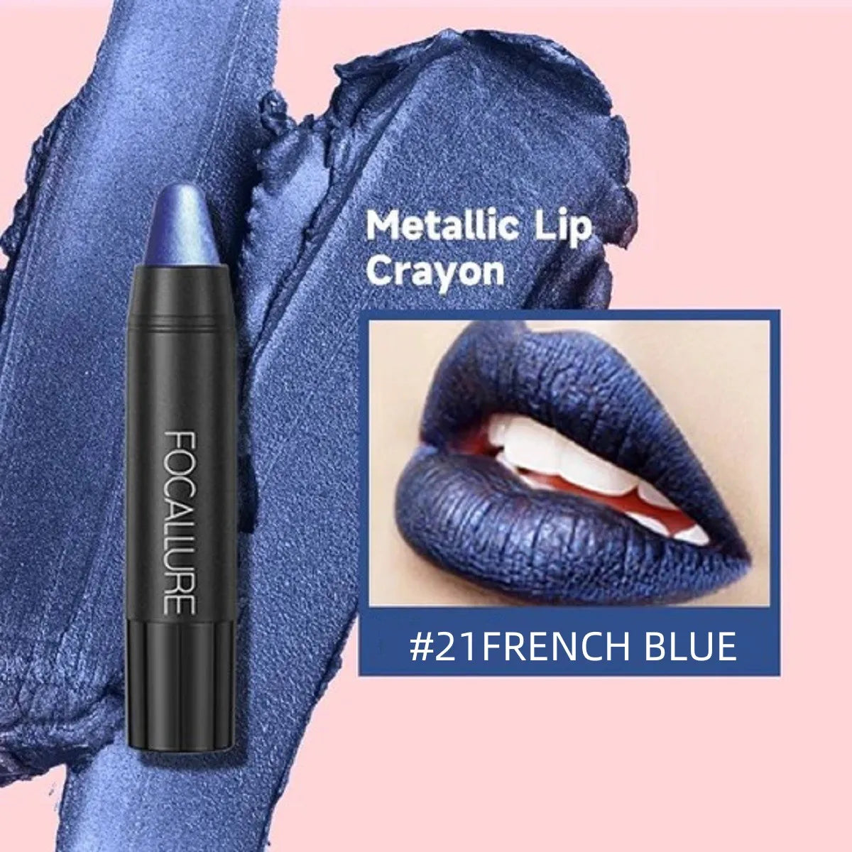 FOCALLURE 31 Colors Matte Lipstick Long Lasting Waterproof Sexy Lipbalm Non-Stick Lip Tint Lip Pencil Makeup Cosmetics for Women